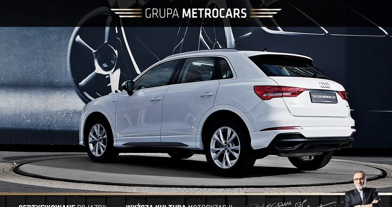 Audi Q3 cena 135899 przebieg: 99888, rok produkcji 2020 z Brańsk małe 596
